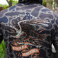 Caracara Truchaflauge Vented Performance Tee - Charcoal