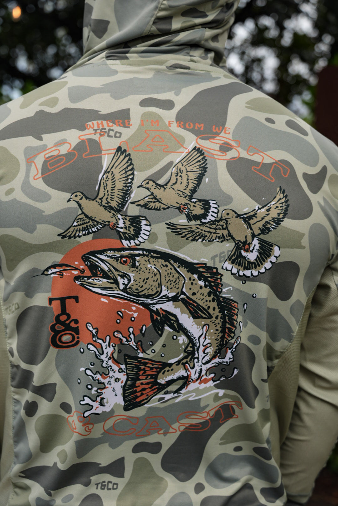Blast and Cast Performance Tee - Sand