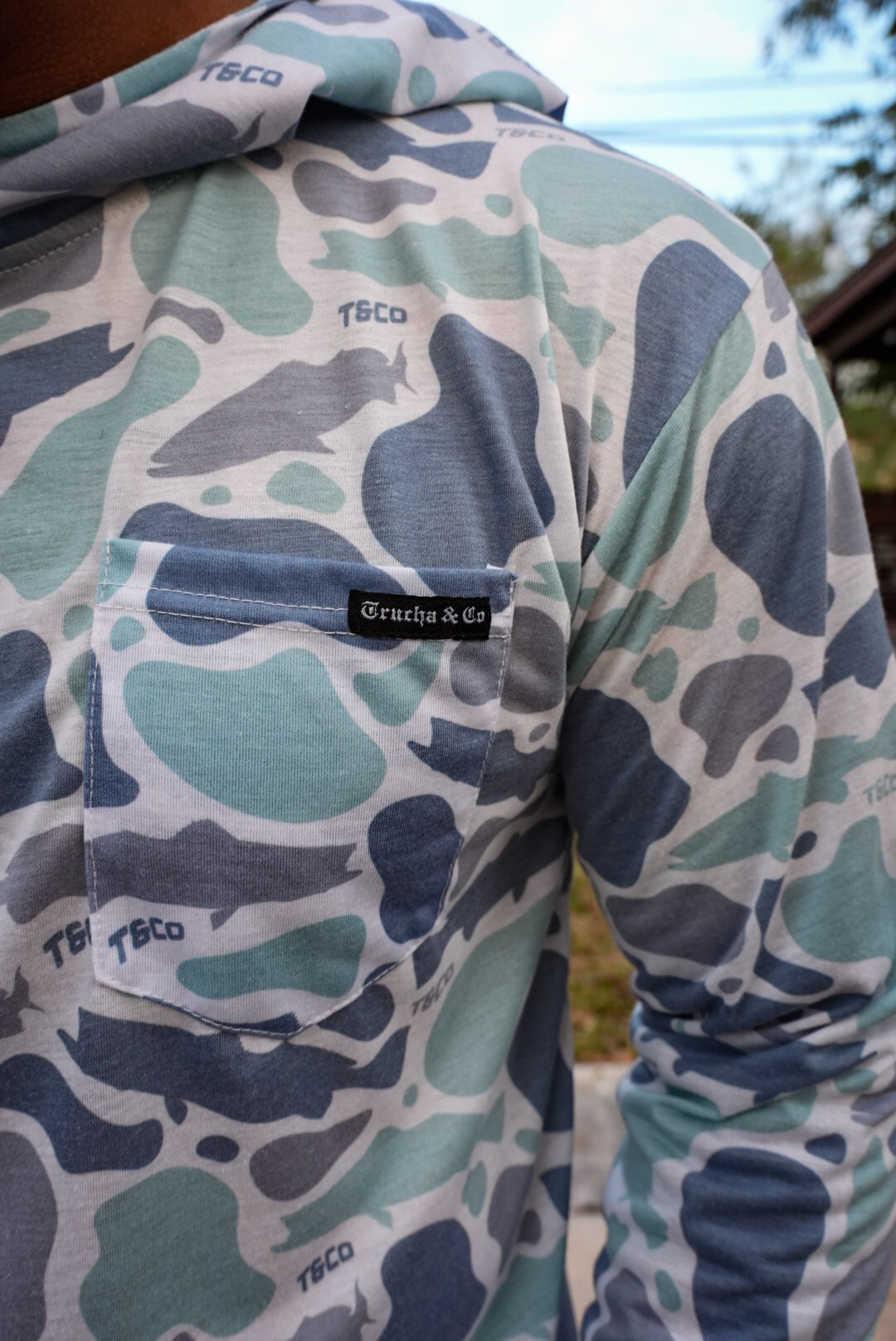 Lower Laguna Madre Camo Tee Long Sleeve
