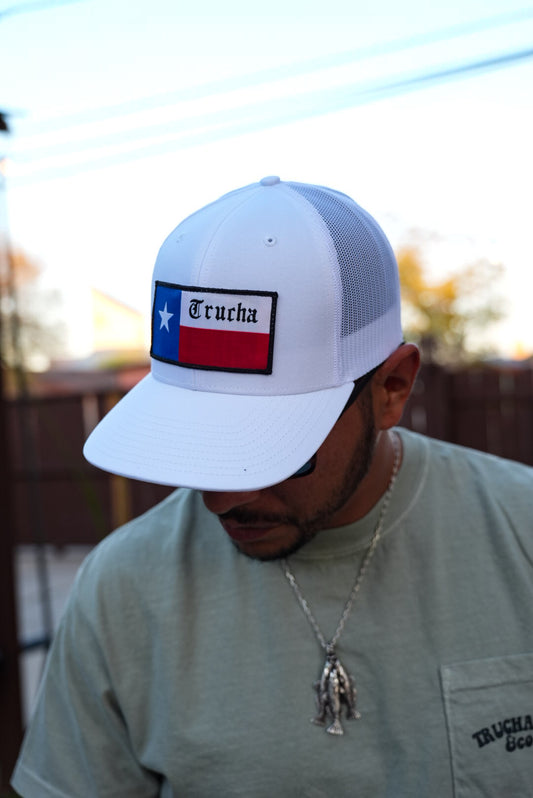 TruchyGang Patch Hat- White