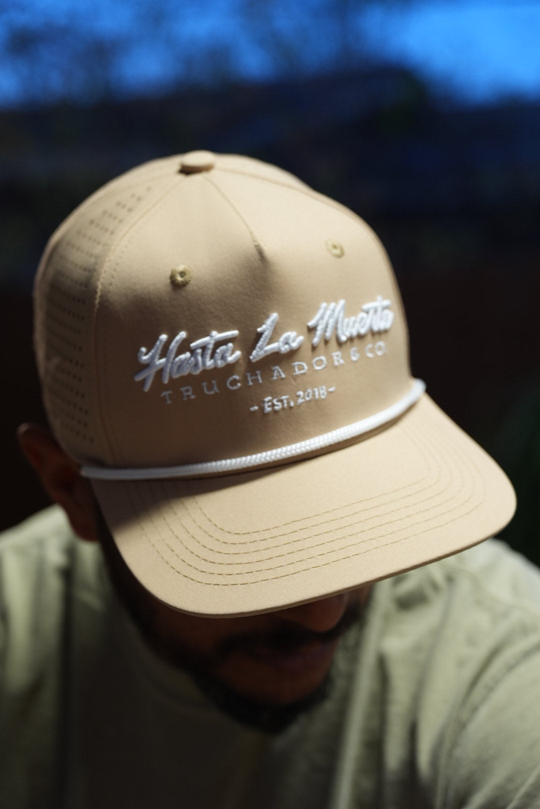 Hasta La Muerte Hat- Khaki