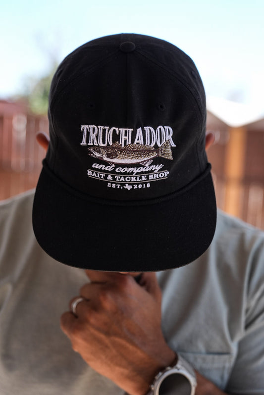 Truchador Bait and Tackle Shop Hat -  Black