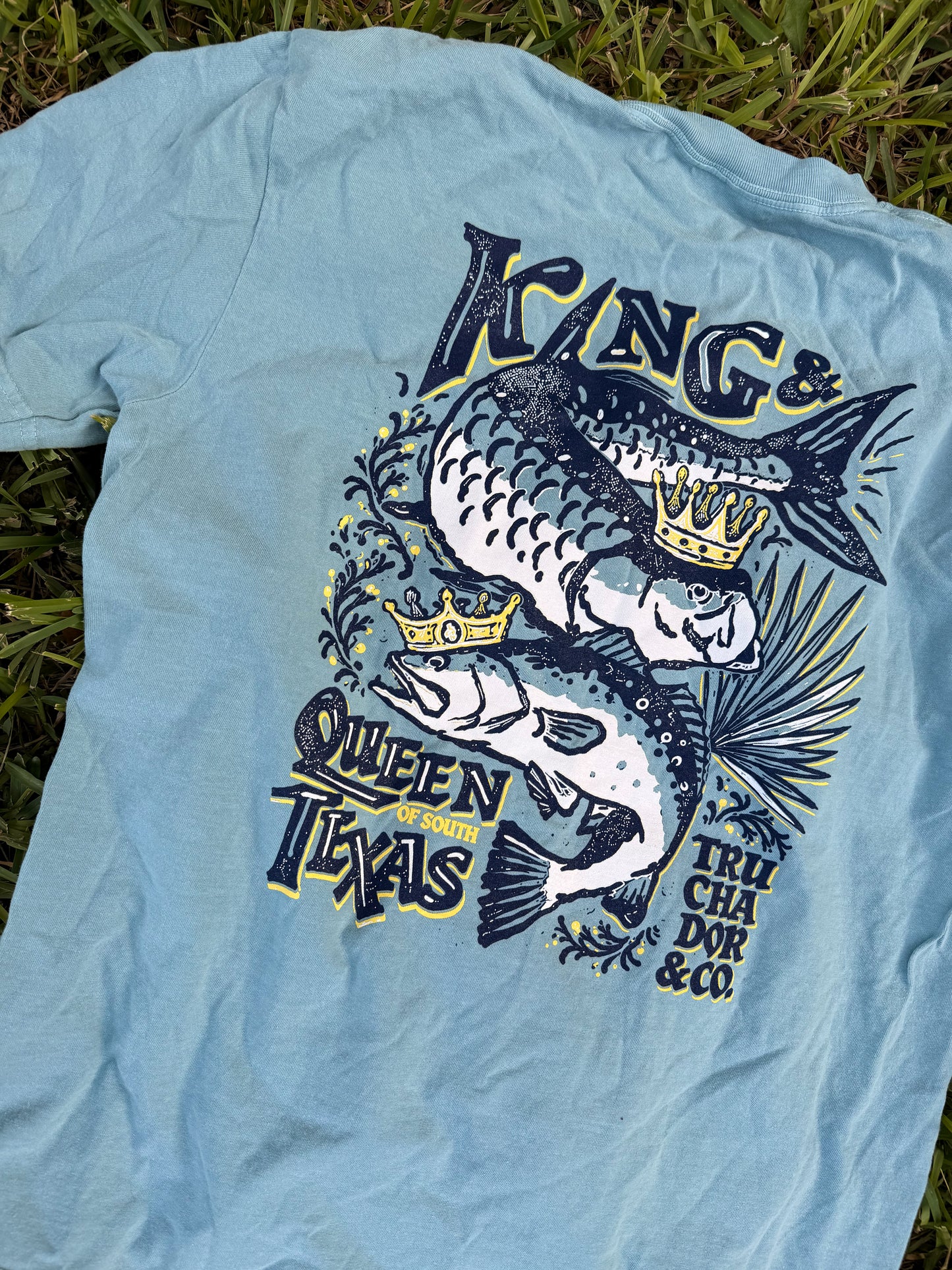 King and Queen of the South Tee - Yankee Blue