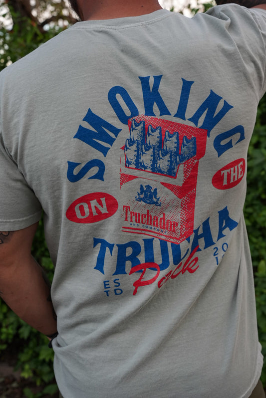 Smoking on the Trucha Pack Tee