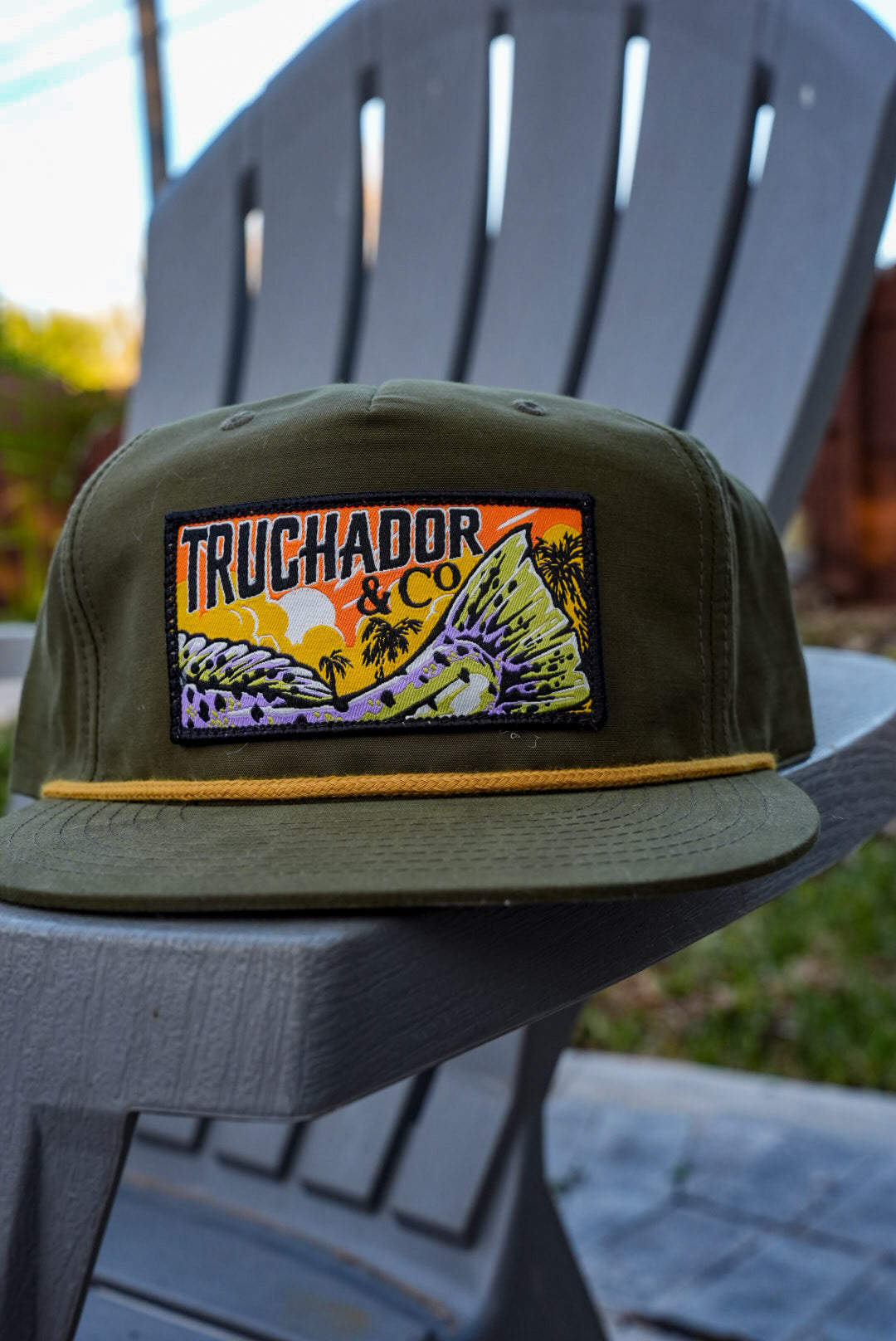 Trucha Szn Captain Hat - Olive