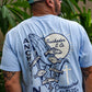 Anchored in Faith Tee - Baby Blue