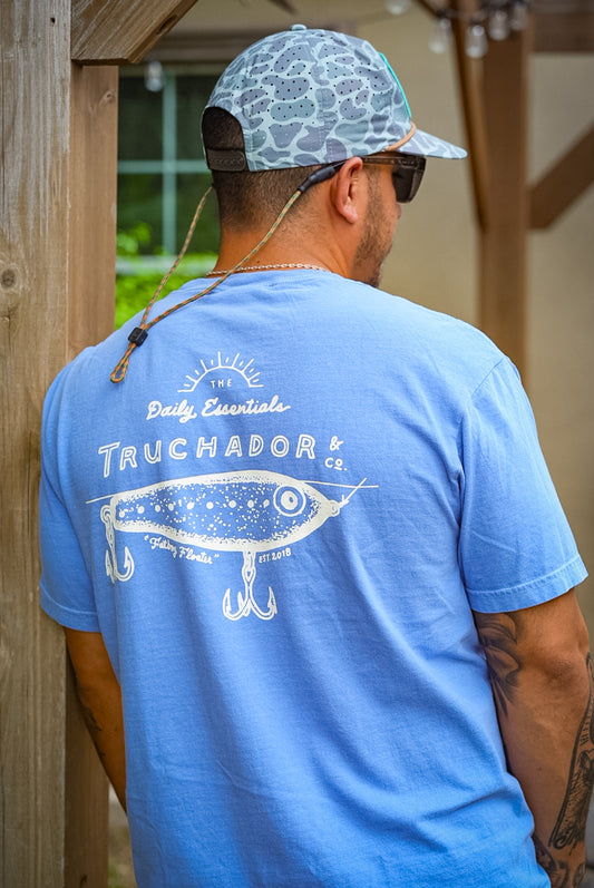 Daily Essentials Tee - BAHIA BLUE