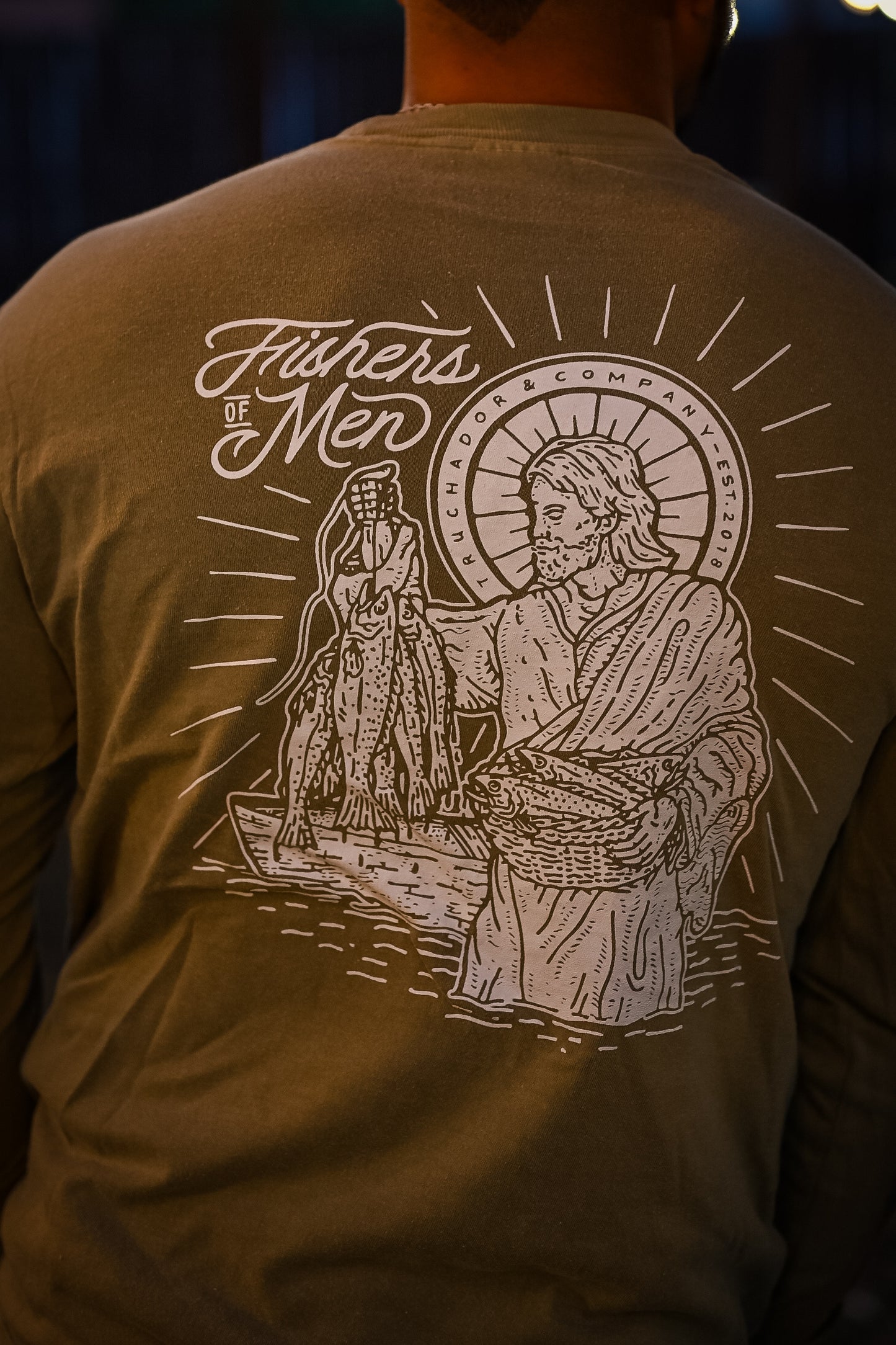 Fishers of Men Tee - Khaki