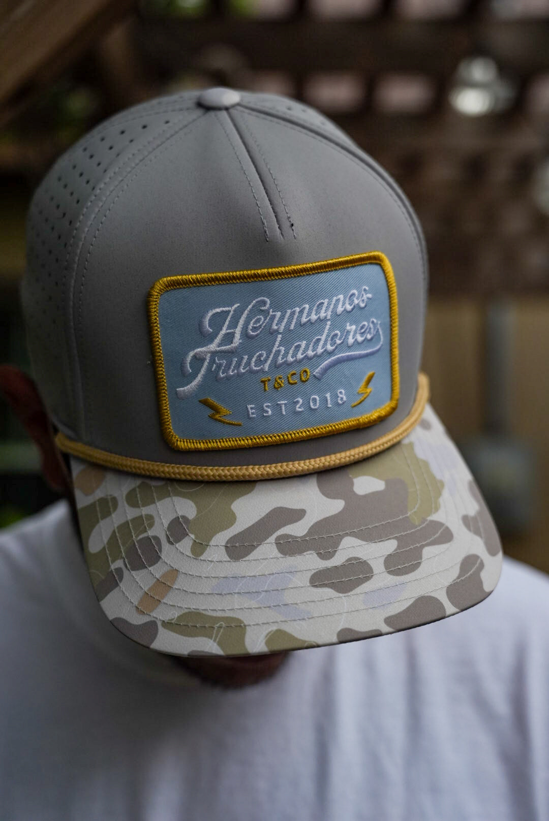 Hermanos Truchadores Hat - Sand Camo