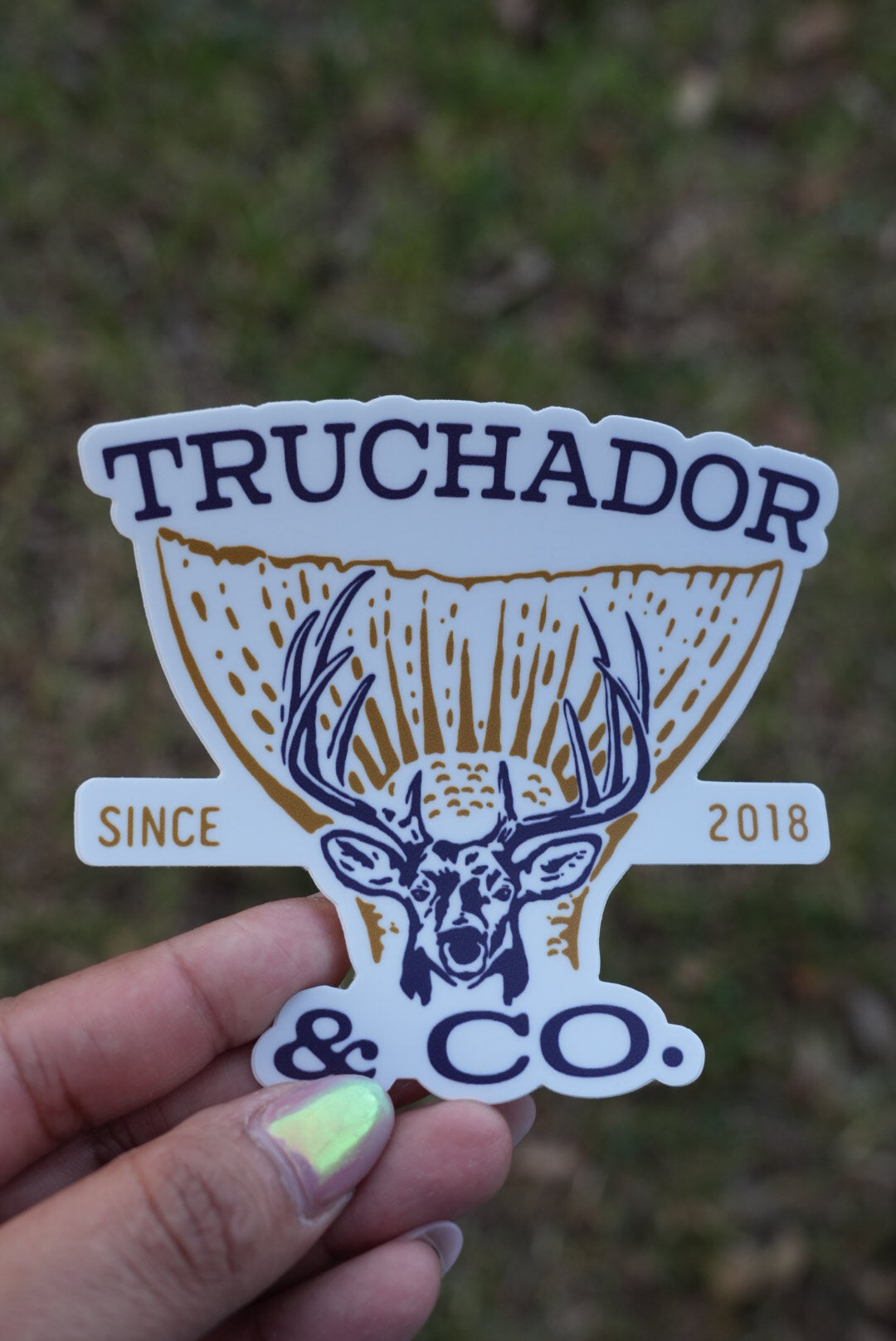 Texas Tails Sticker