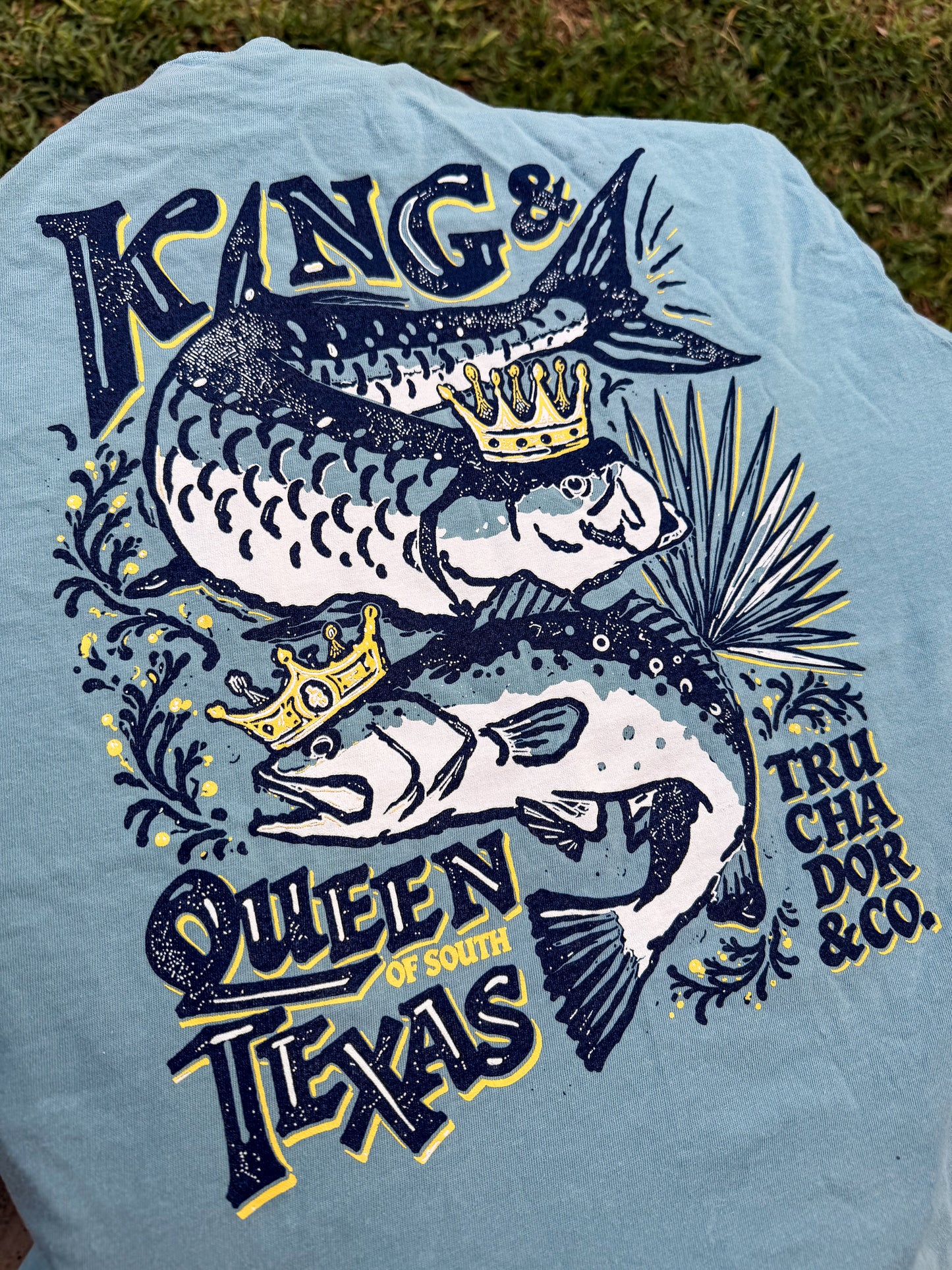 King and Queen of the South Tee - Yankee Blue
