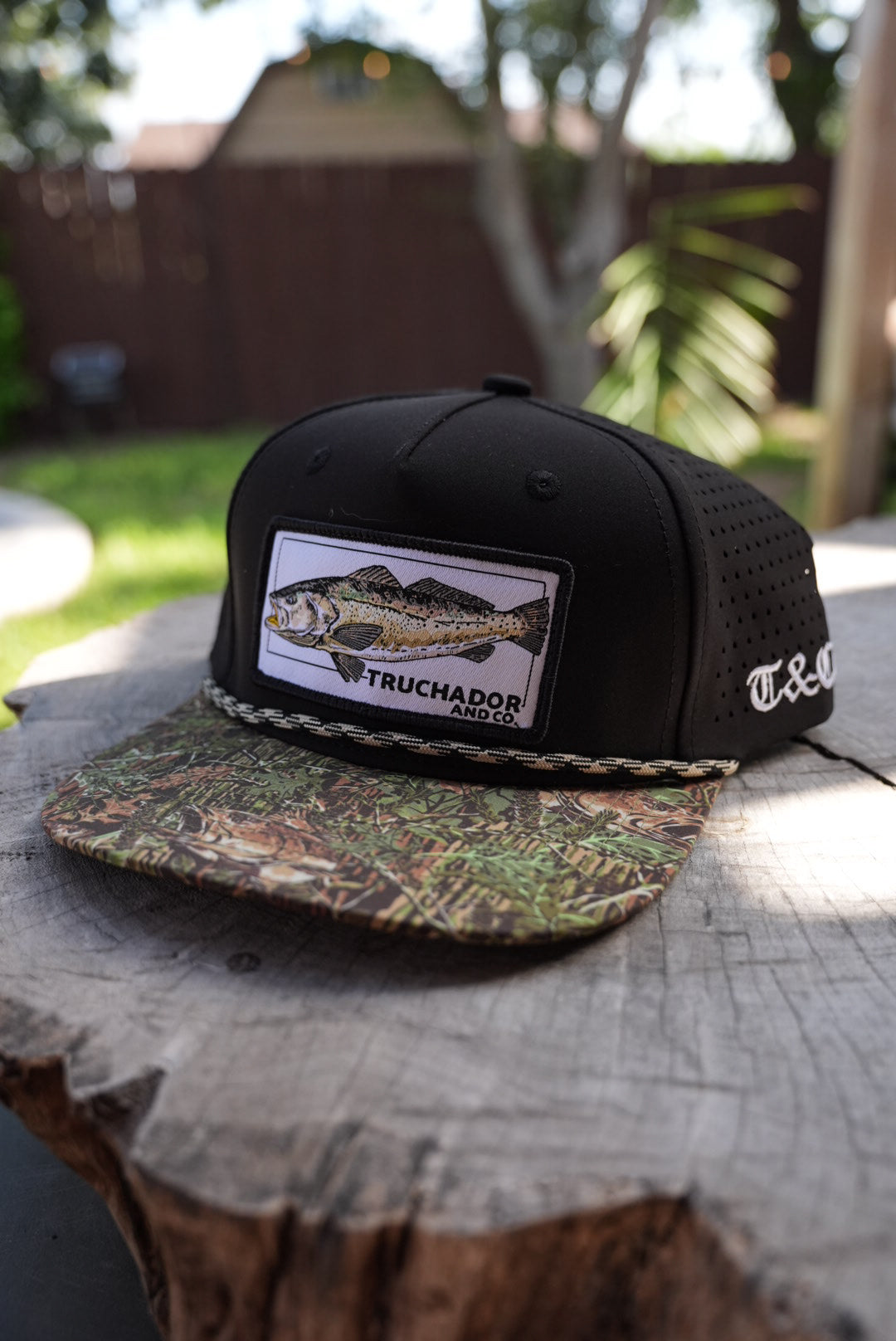 Troutlandia Wildland Camo Hat -Black|Camo