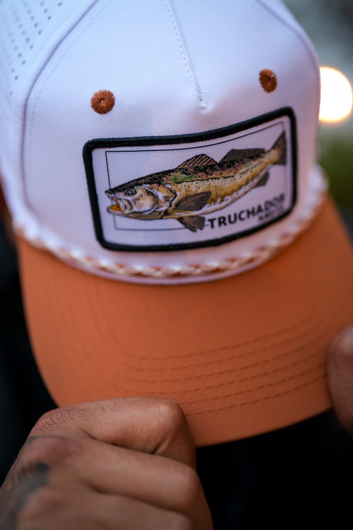 Troutlandia Hat- White|Birch