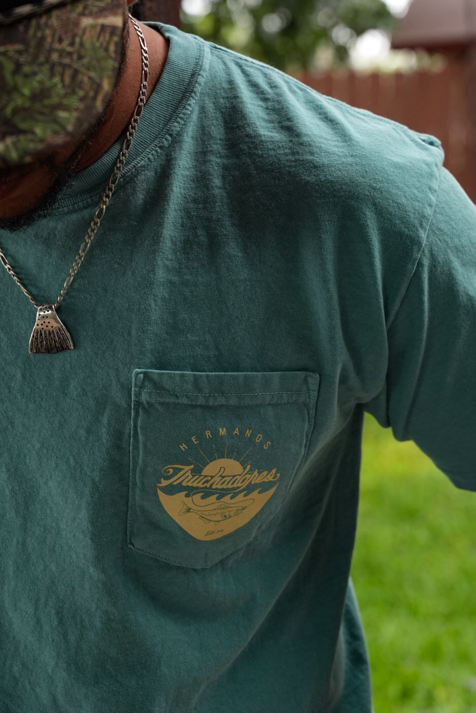 Hermanos Truchadores Tee - Jade