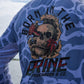 Born in the Brine Vented Performance Tee - Pelican Grey