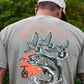 Blast & Cast Tee - Khaki