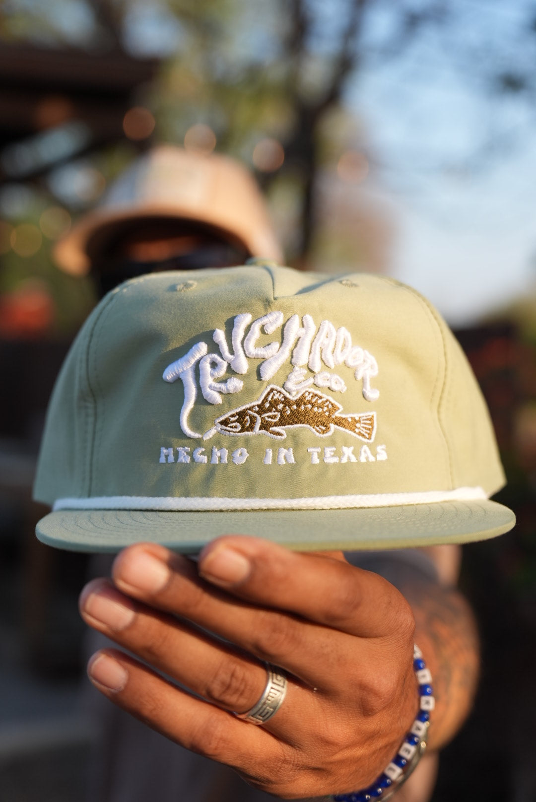 Smoking Trout Hat - Bay