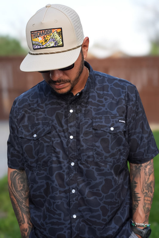 Truchaflauge Pearl Snap - Midnight