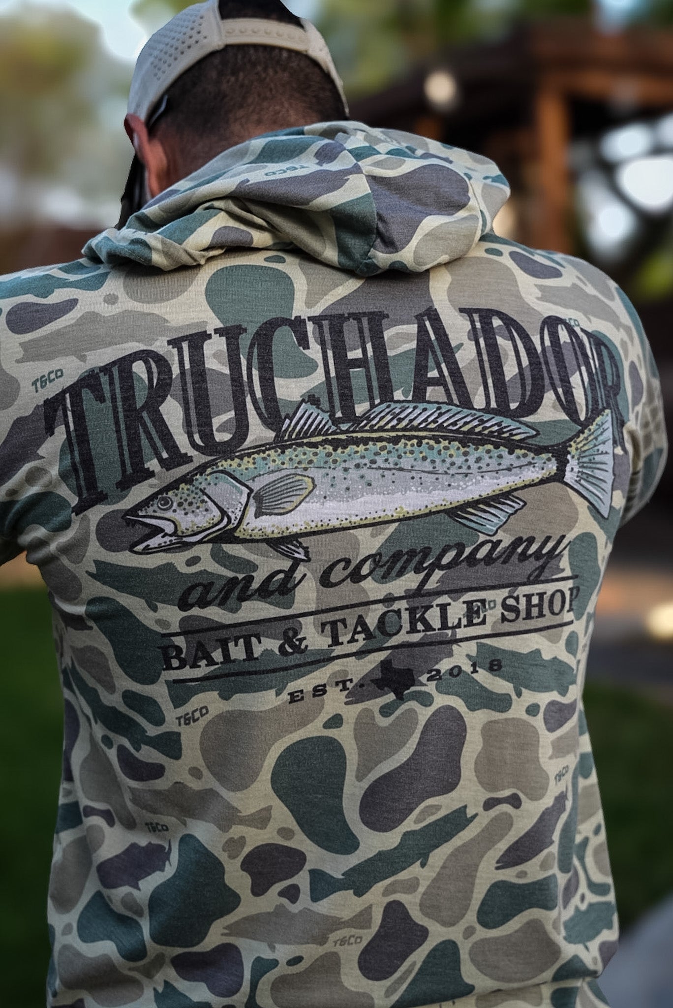 Bait and Tackle TruchaFlauge Cottonblend Tee