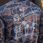South Texas Truchador TruchaFlauge Cottonblend Tee - Muddy