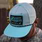 Hermanos Truchadores Hat- Grey | Seafoam Blue