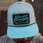 Hermanos Truchadores Hat- Grey | Seafoam Blue