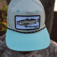 Troutlandia Hat- Grey | Seafoam Blue