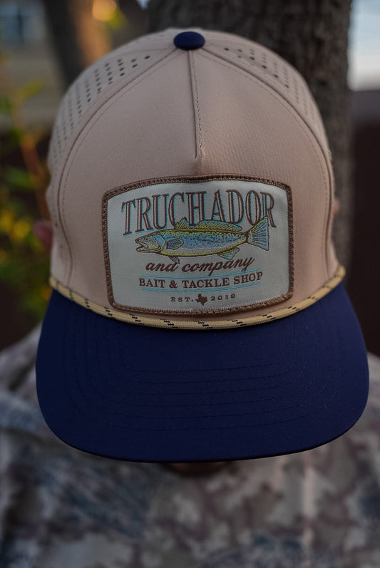 Bait and Tackle Hat- Sand | Navy