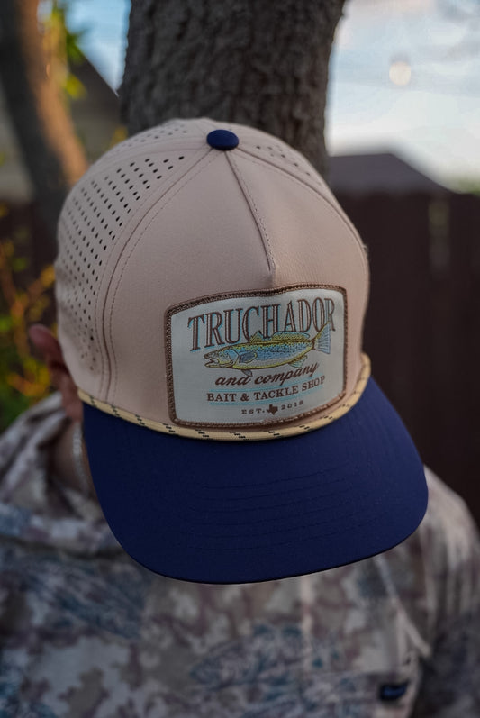 Bait and Tackle Hat- Sand | Navy