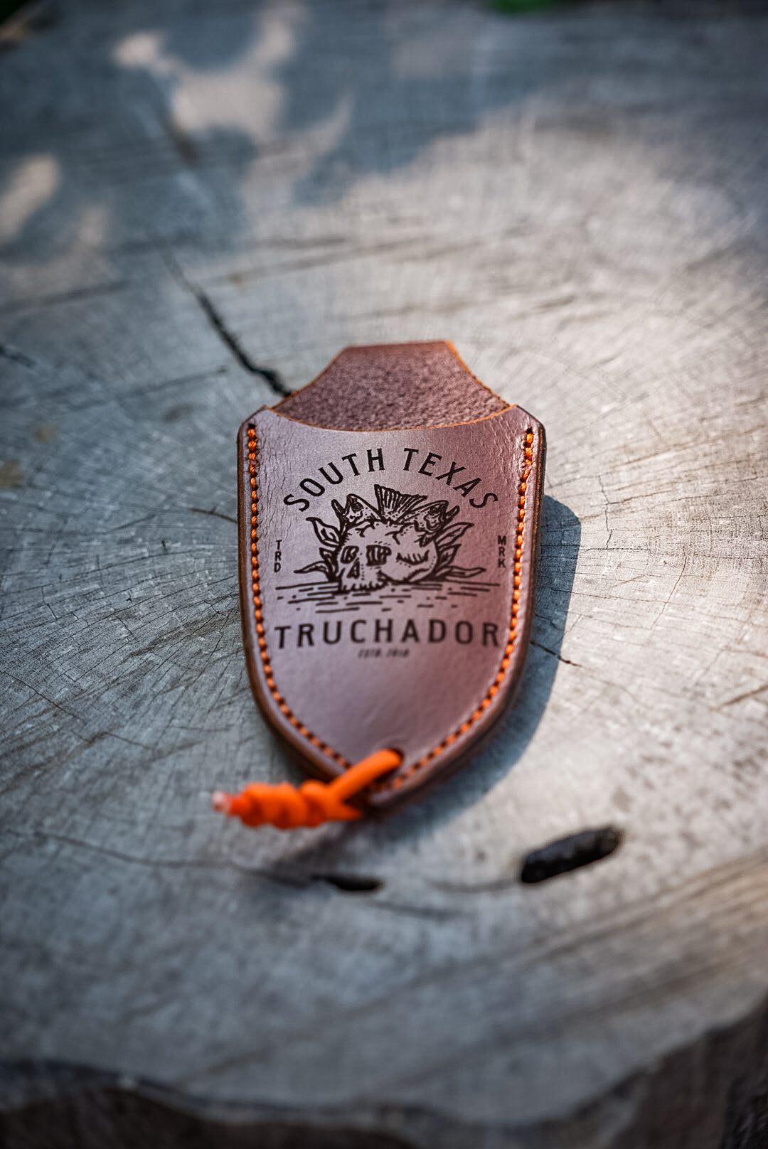 Trucha State of Mind - Plier Sheath - Mahogany Brown