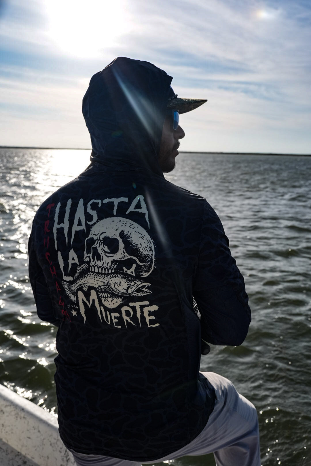Hasta la Muerte Vented Performance Tee - Charcoal