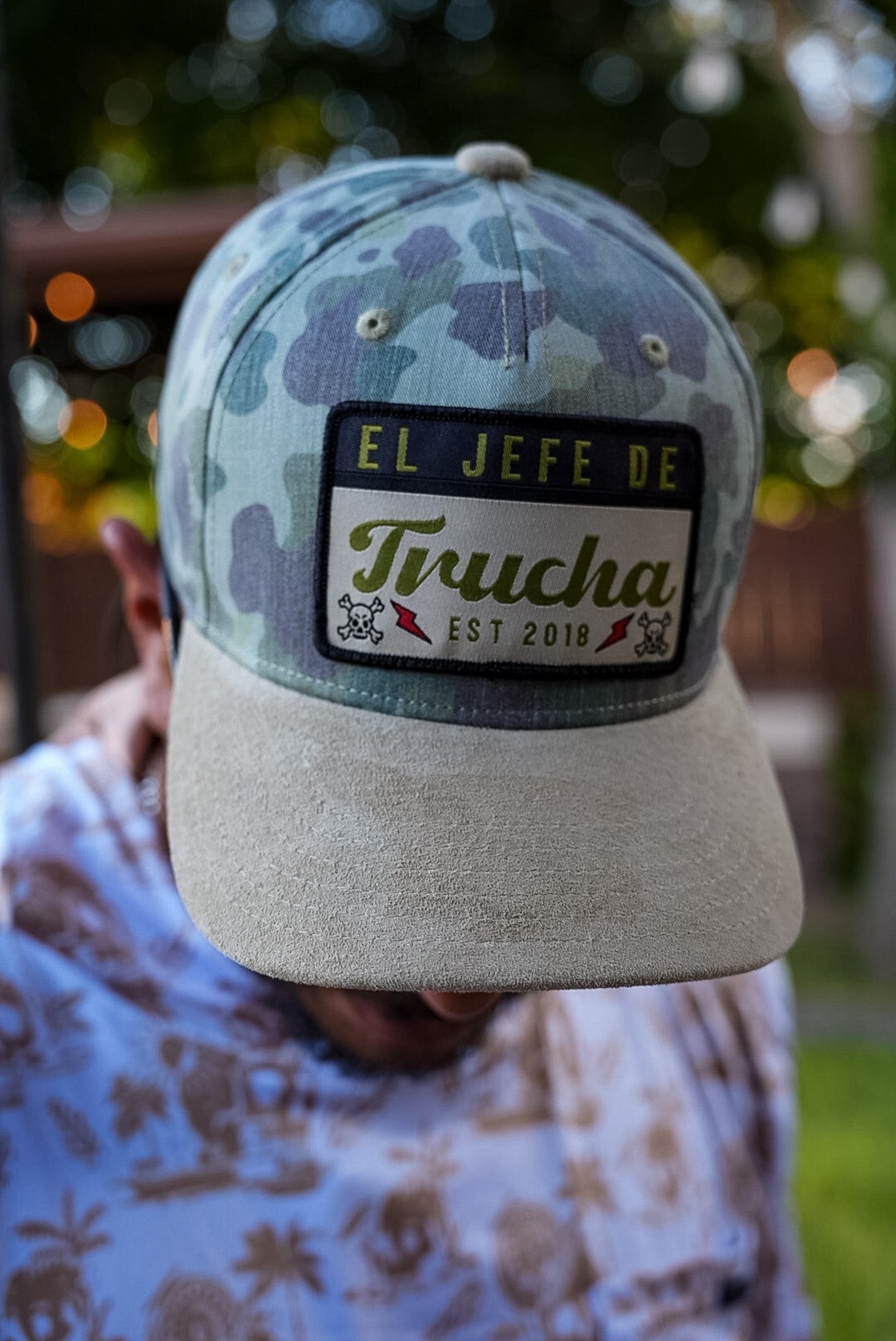 El Jefe de Trucha Hat -Multi| Khaki