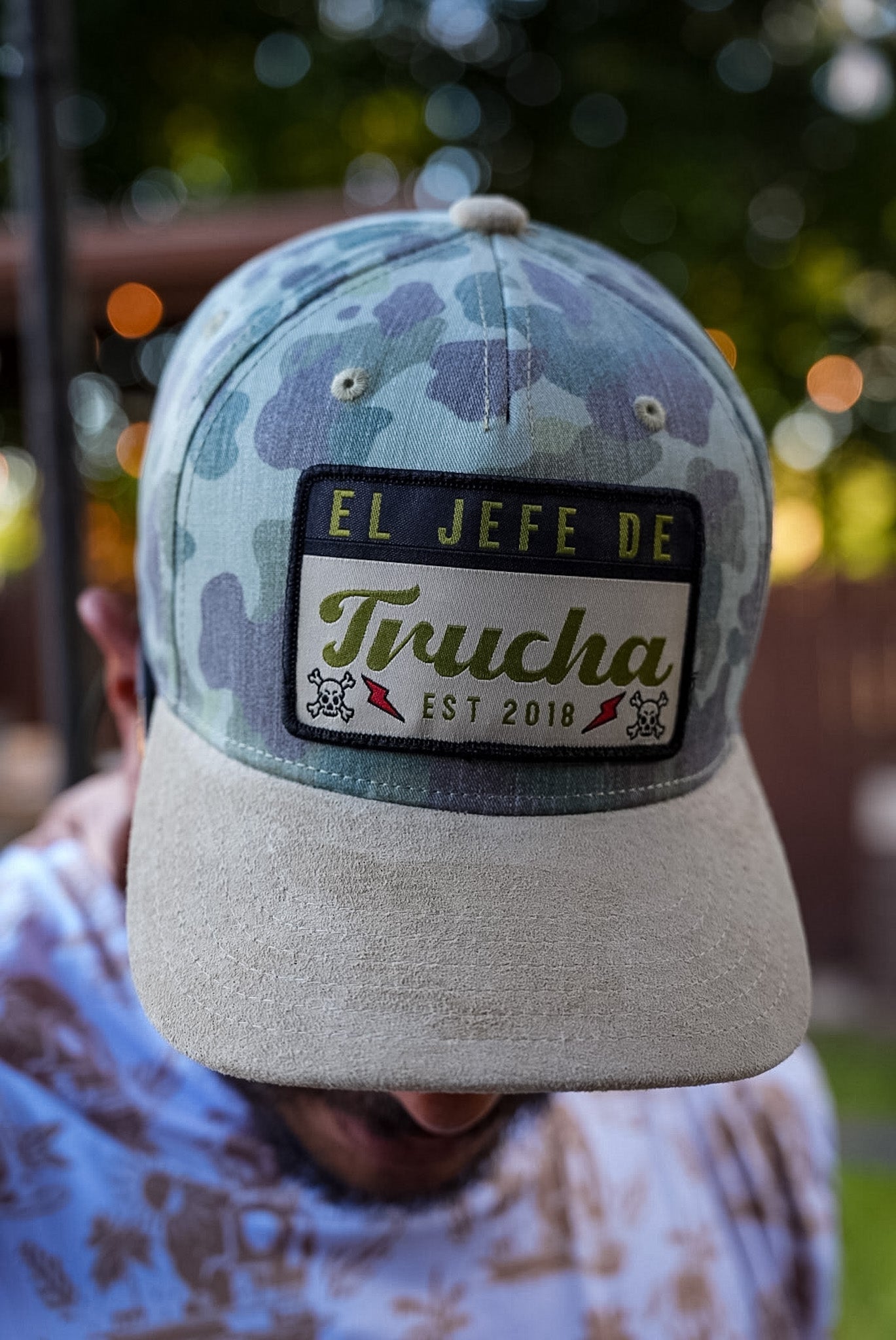 El Jefe de Trucha Hat -Multi| Khaki