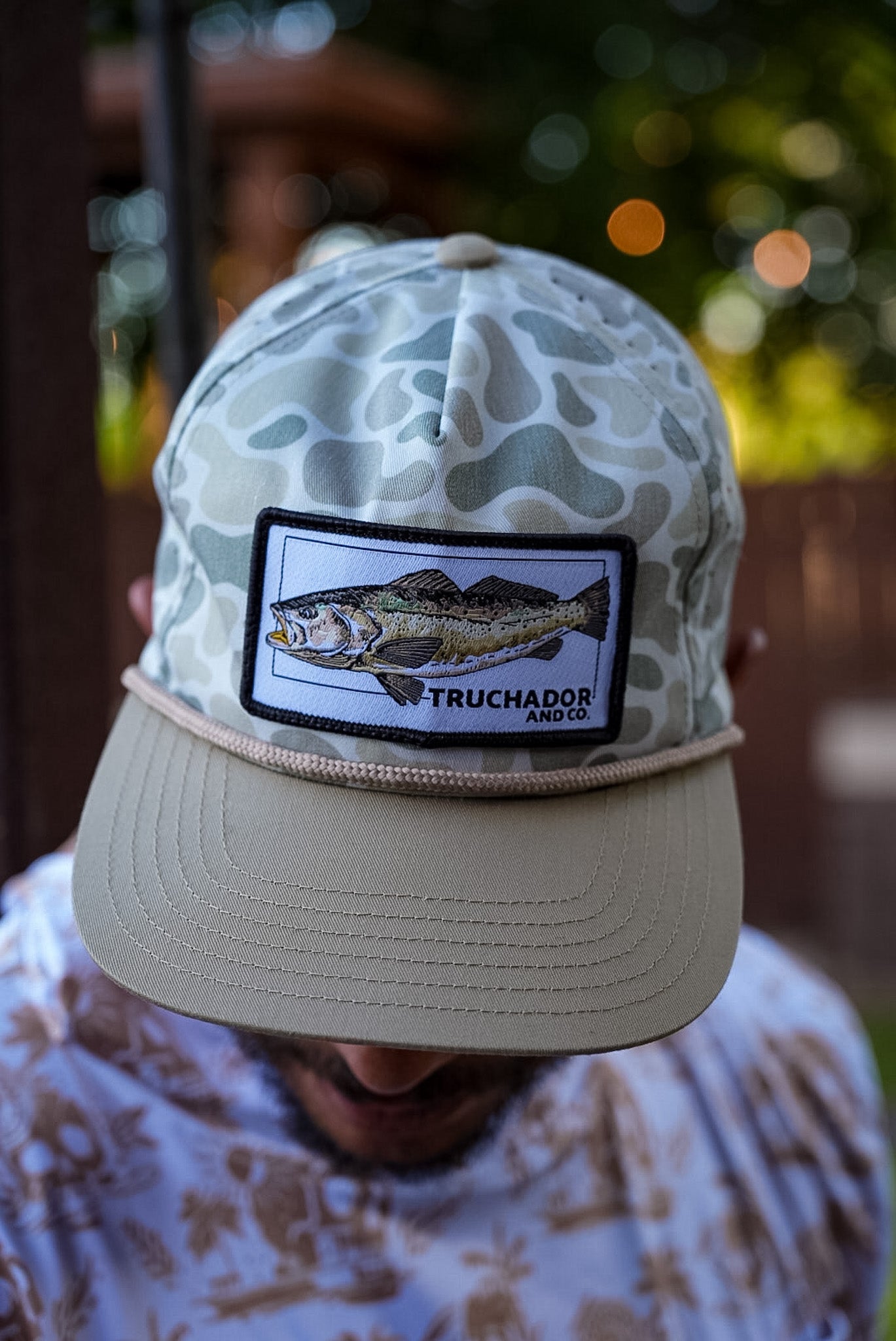 Troutlandia Rope Hat - Sandhill Camo| Khaki