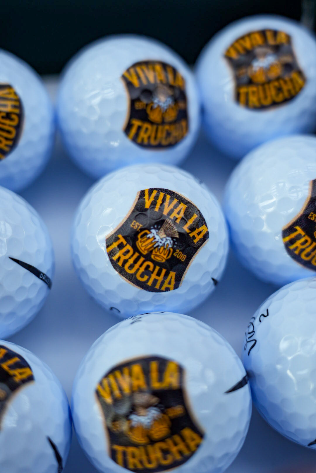 Viva La Trucha Golf Balls - Set of 3