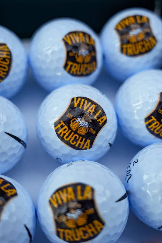 Viva La Trucha Golf Balls - Set of 3