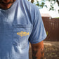 Yellow Retriever 2.0 - Denim Blue