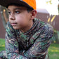 Youth Vented Performance Youth Shirt 50 UPF+ - Wildland Camo