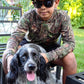 Youth Vented Performance Youth Shirt 50 UPF+ - Wildland Camo