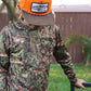Youth Vented Performance Youth Shirt 50 UPF+ - Wildland Camo