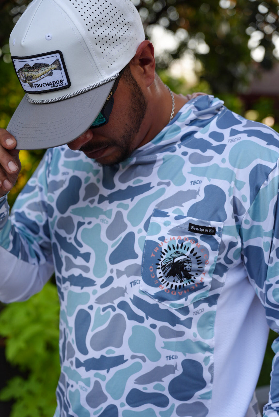 Laguna Madre Legend Truchaflauge Performance Tee- Mirage