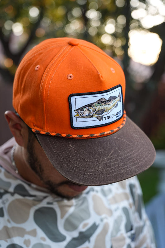 Troutlandia Hat- Safety Orange