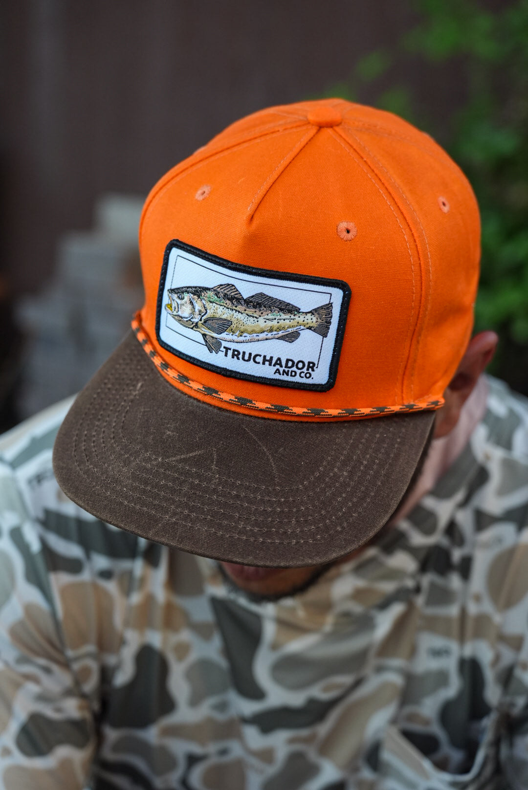 Troutlandia Hat- Safety Orange