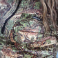 Ladies' Quarter Zip Performance Tee - Wildland Camo