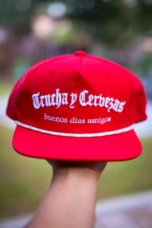 Truchas y Cervezas Rope Hat - Raider Red