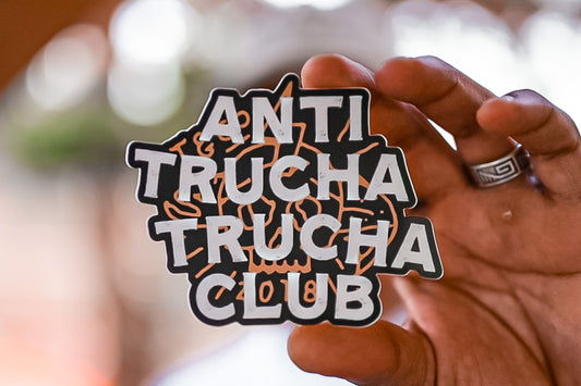 Antitrucha Trucha Sticker
