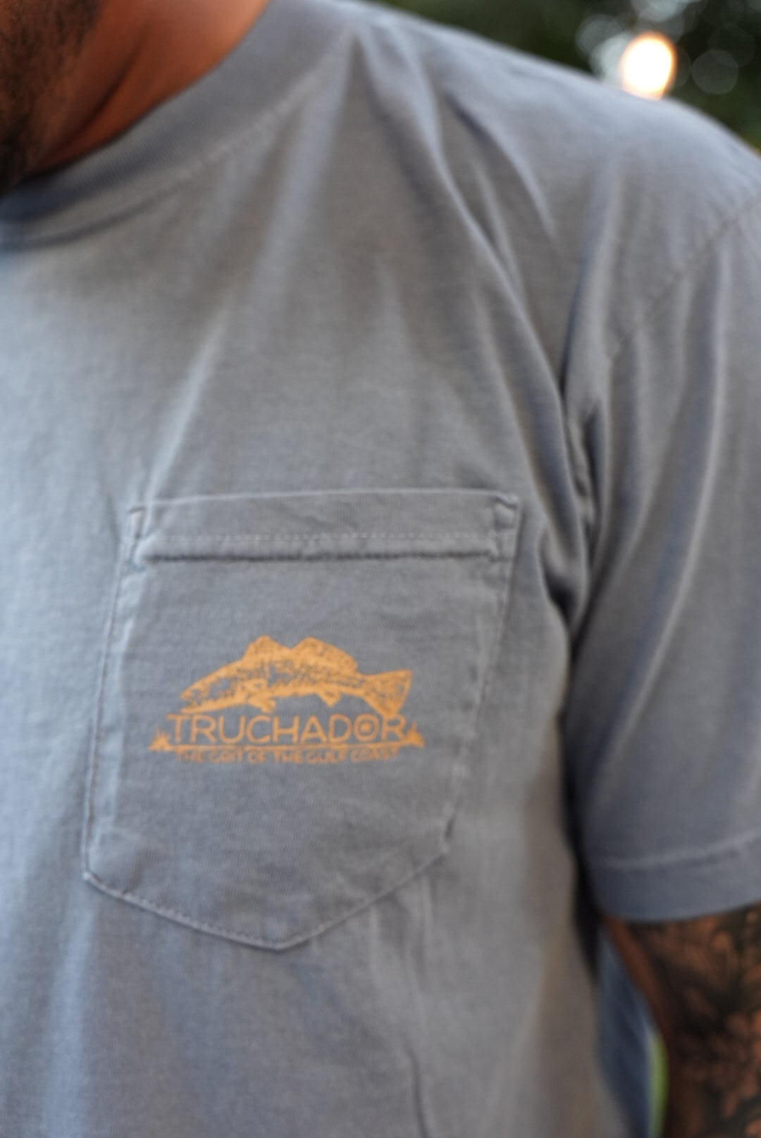 Grit of the Gulf Coast Tee - Denim