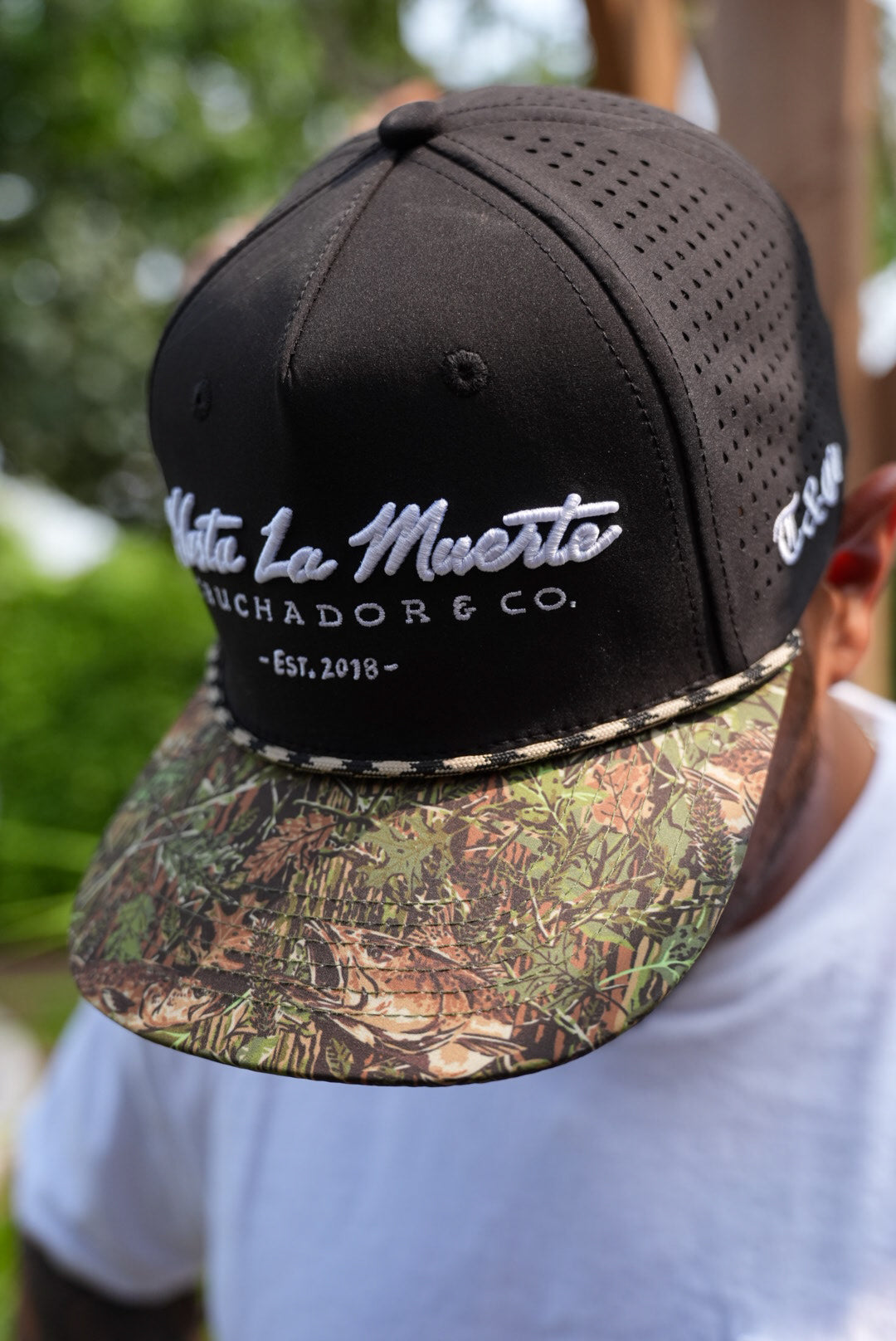 Hasta La Muerte Wildland Camo -Black