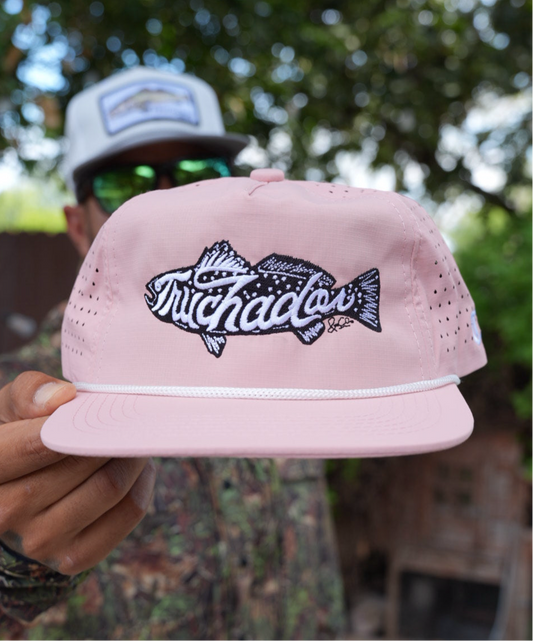 Truchador & Co Logo Captain Hat- Pink