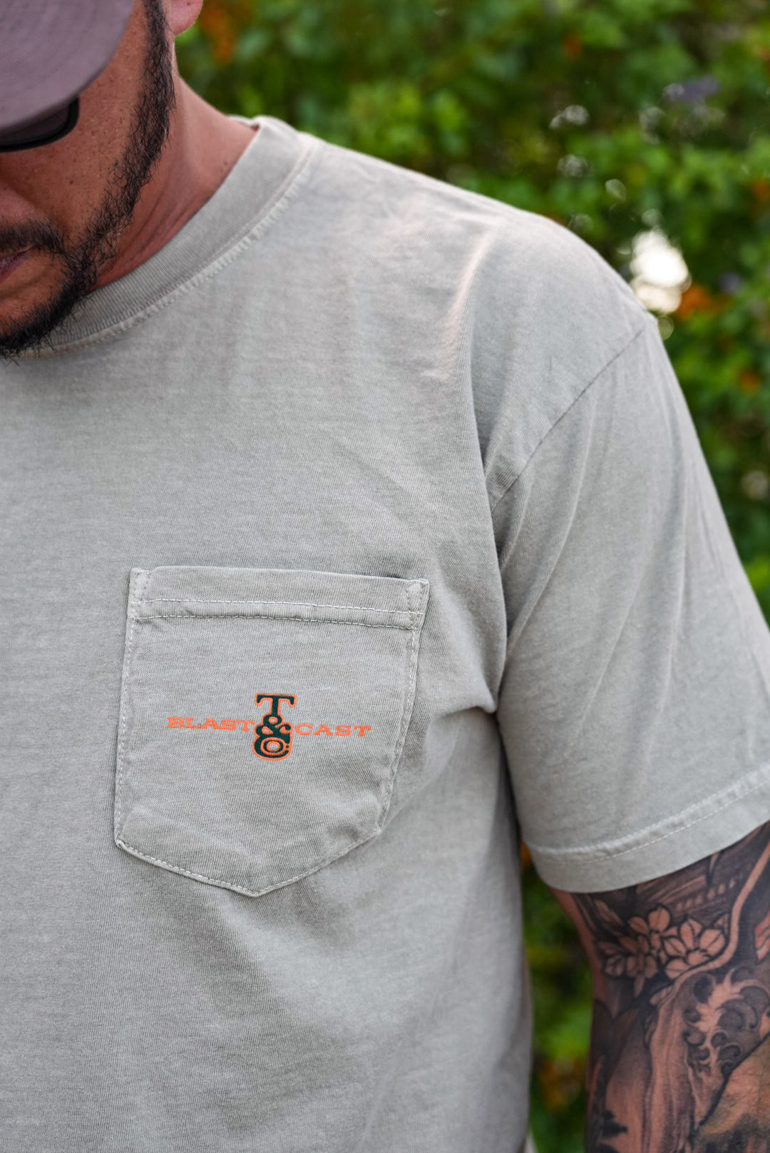 Blast & Cast Tee - Khaki